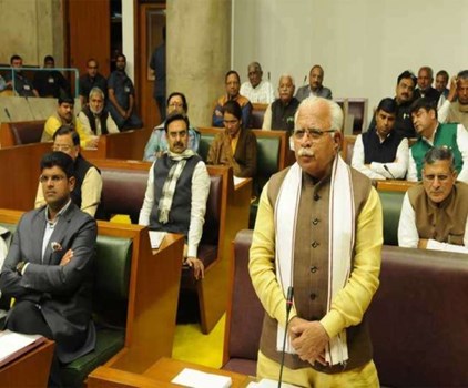 Haryana Budget 2022: बजट सत्र का नौवां दिन, सदन में पारित होंगे 6 विधेयक