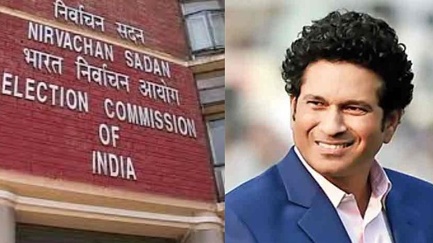 चुनाव आयोग की प‍िच से बैटिंग करेंगे Sachin Tendulkar, ECI संग नई पारी शुरू