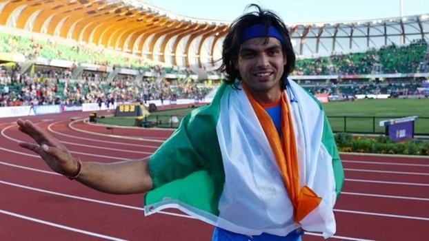 वर्ल्ड एथलेटिक्स में  इतिहास रचने को तैयार Neeraj Chopra ! पहले थ्रो में फाइनल में मारी एंट्री