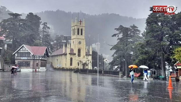 हिमाचल में 9 डिग्री गिरा पारा, बारिश का येलो अलर्ट जारी, सैलानियों की बढ़ी तादाद 