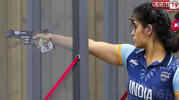 Manu Bhaker ने Paris Olympics 2024 में महिलाओं की 10 मीटर एयर पिस्टल स्पर्धा में जीता कांस्य पदक