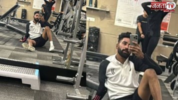 GYM में लड़की संग नजर आए क्रिकेटर Mohammed Siraj, कौन है ये Mystery Girl?