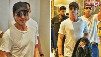 IIFA 2024 के लिए अबू धाबी पहुंचे Shahrukh Khan, शानदार लुक में आए नजर 