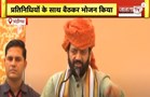 डोम समाज के प्रतिनिधियों की CM Nayab Saini से मुलाकात, पगड़ी पहनाकर किया स्वागत, साथ बैठकर खाया खाना